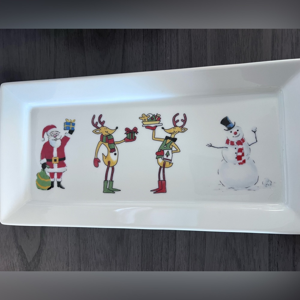 Ashley Cooper Holiday Magic Rectangular Plate